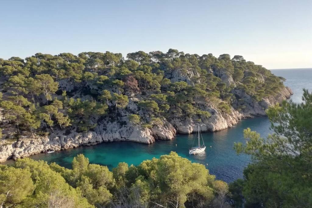 Le Repaire De La Cadiere A 5Mn Des Plages ! Сен-Сир-сюр-Мер Экстерьер фото